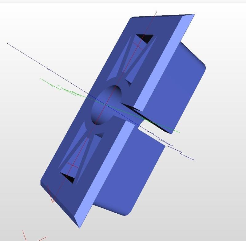 Flash Forge Creator Heated Bed Plate Cable Clamp