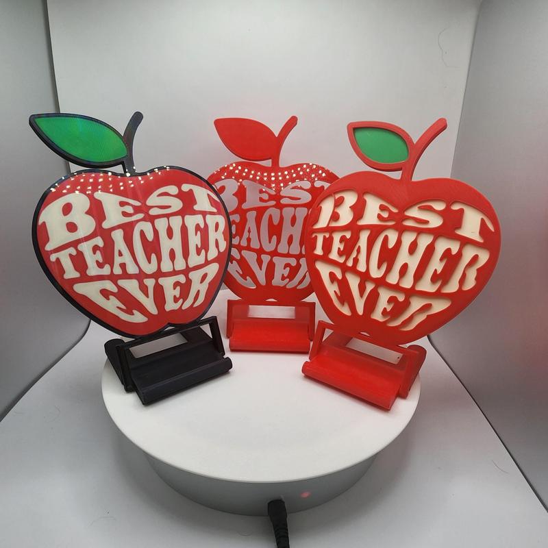 Teacher's Apple Phone Stand!
