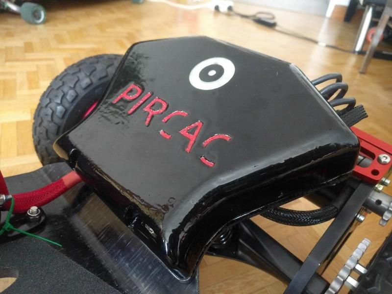 VESC 6 mount for TRAMPA Mountainboard