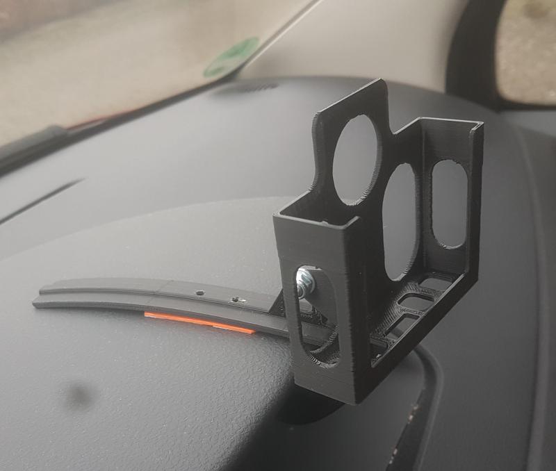 Telephone cradle for a Renault MODUS