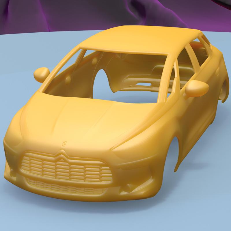 CITROEN DS5 (1/24) printable car body