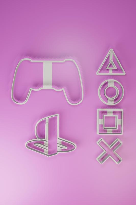 Set 6 Cortadores Play Station
