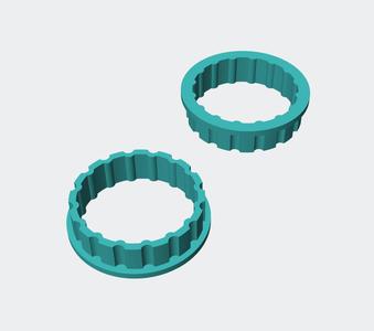 Shimano Hollowtech Bottom Bracket Cup Wrench adapter.  TL-FC32 --> TL-FC25