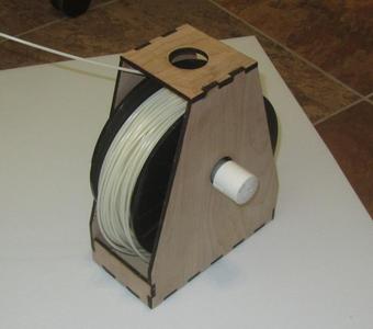 Filament holder.  My lasered design.