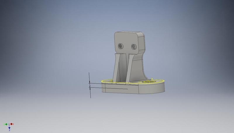 ENSTOP MOUNT FOR BIG METALLIC FLSUN BIG CRICKET