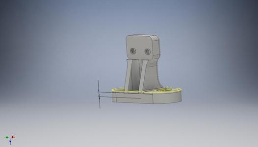 ENSTOP MOUNT FOR BIG METALLIC FLSUN BIG CRICKET