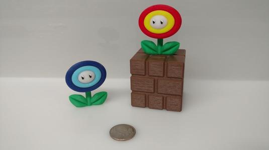 Multi-color Mario Flower