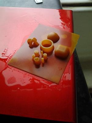 Calibration for resin printers, 5mm tall for quick test HD High Def