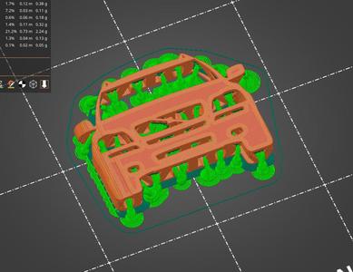 VOLVO XC90 FRONT TEXT FLIP ART