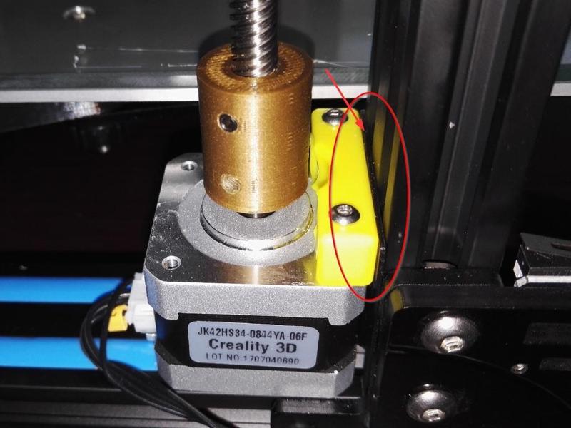CR-10 Z-Axis Stepper Spacer