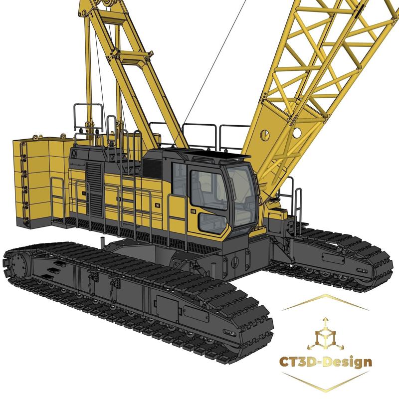 RC crawler crane - CT130 - 1:14