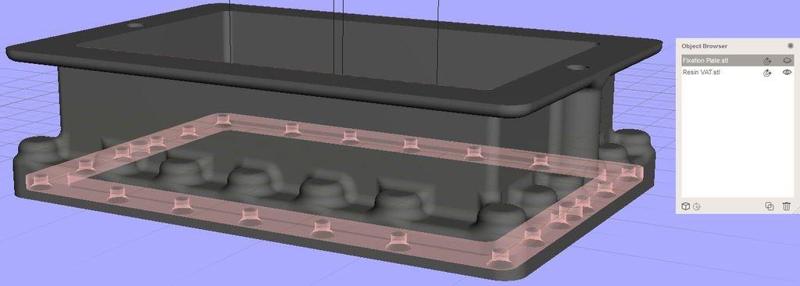 New Resin VAT for the Wanhao Duplicator D7