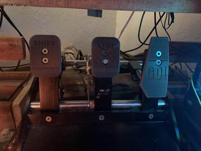 Fanatec Clubsport V2/V3 racing pedals
