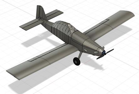 RC AT802 CROP DUSTER free test piece