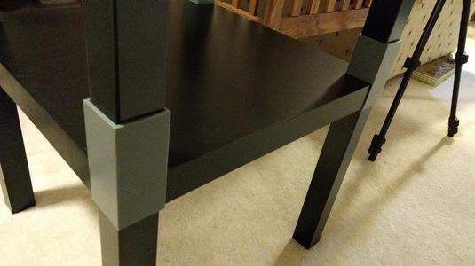 No Hardware - IKEA Lack Side Table Extender/Stacker