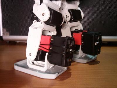 Bioloid ankle upgrade