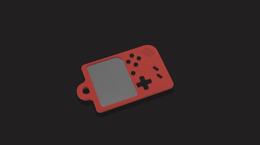 Game box keychain