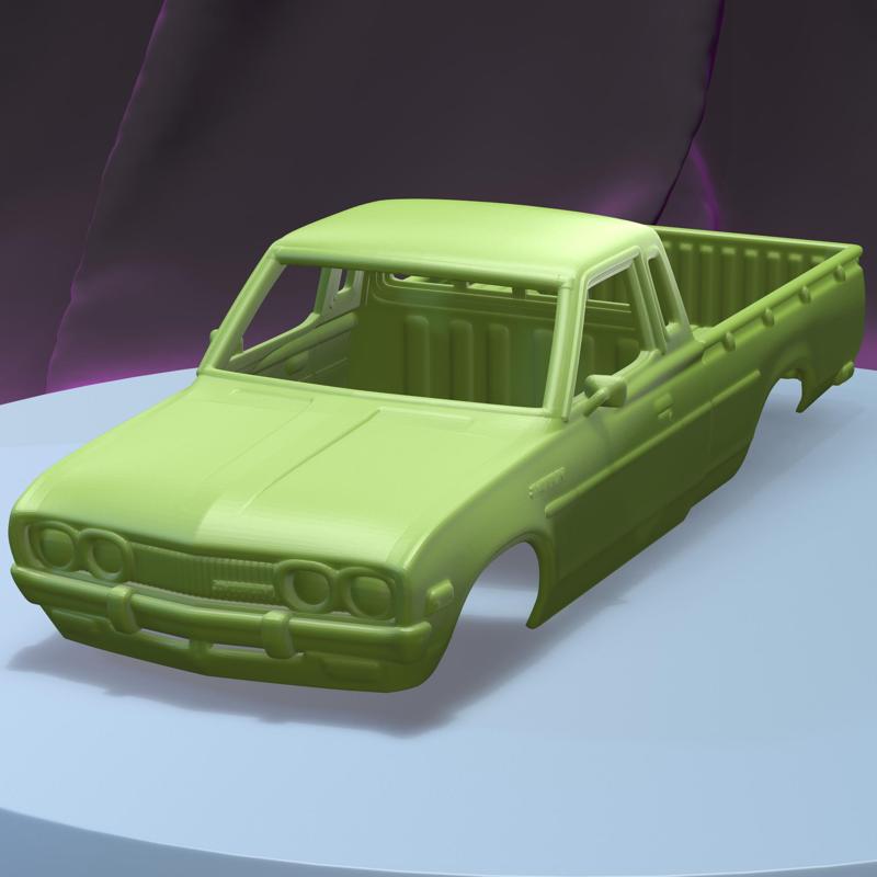 Datsun 620 KingCab 1977  (1/24)  printable car Body