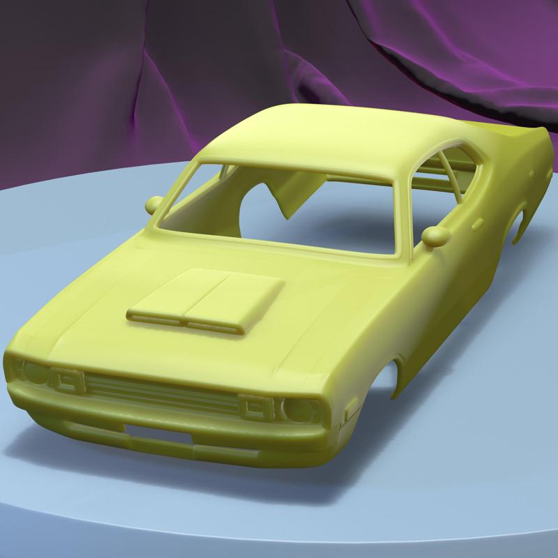 DODGE DEMON 340 1972  (1/24) printable car body