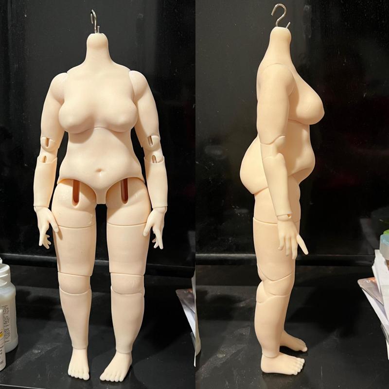 Dxgirly Designs Chubby Girl BJD Body ONLY