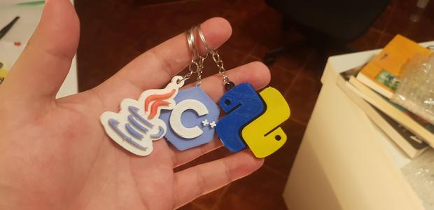 Programming Keychain Bundle 4 (Java + C++ + Python)