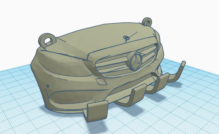 Mercedes Benz C Class key holder
