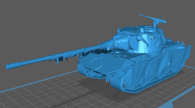 E-75 TS Kampfgruppe Becken tank