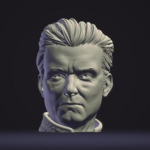Homelander Headphone Stand, Homelander head, bust, high quality and detail, The boys
