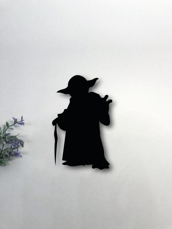 STAR WARS YODA WALL ART 2D WALL DECORATION