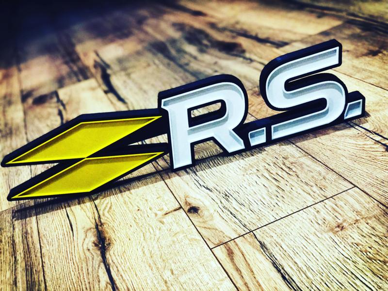 Renault Sport RS luminous logo