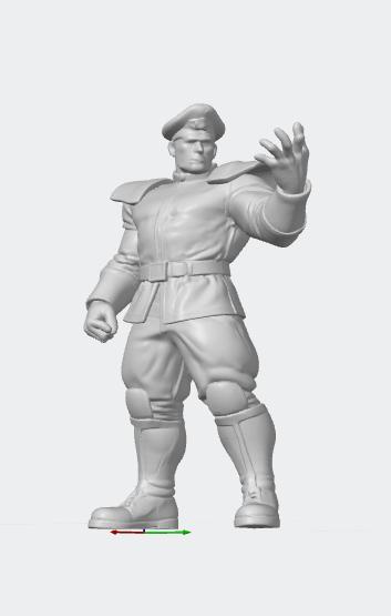 M. Bison street fighter
