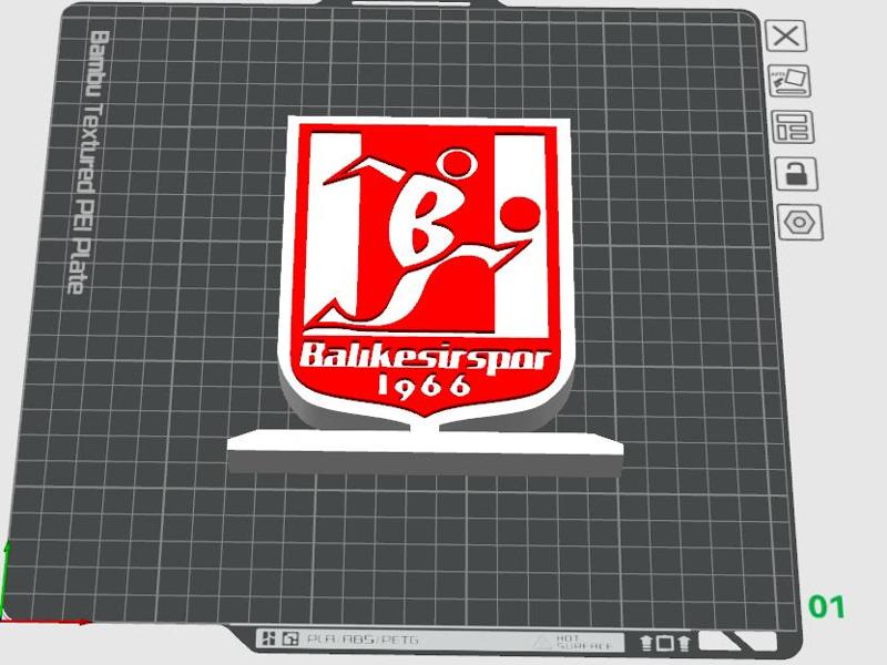 Balikesirspor Logo Desk Ornament