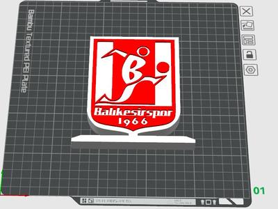 Balikesirspor Logo Desk Ornament
