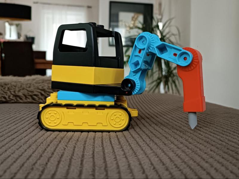 Demolition hammer for DUPLO Excavator