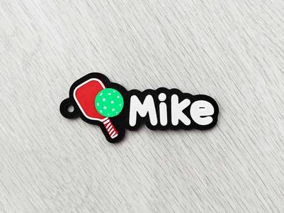 Pickleball name tag - Mike