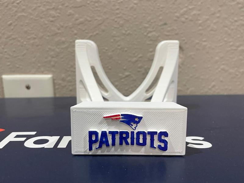 New England Patriots football stand