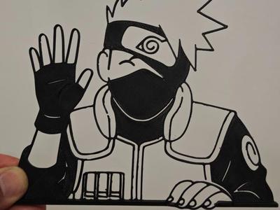 kakashi wall art
