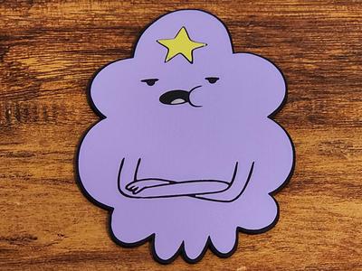 Lumpy Space Princess Magnet (HueForge) (Low Waste)
