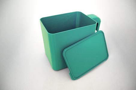 Tiny Trash Bin for bookcase