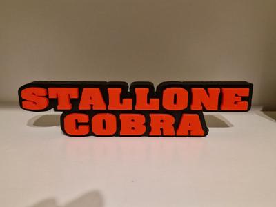 Stallone Cobra Logo