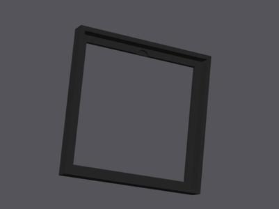 Frame for layered Sculpture 