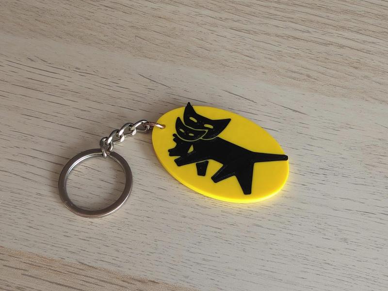 Yamato transport Death Stranding 2 keychain