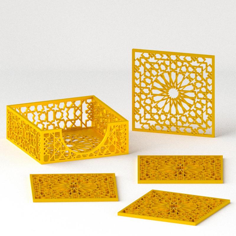 Arabesque Coasters