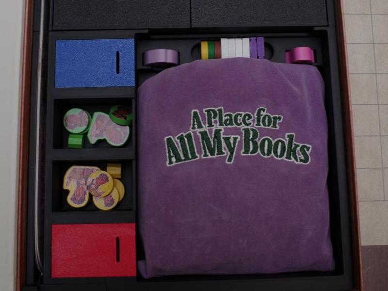 A Place For All My Books Deluxe board game insert