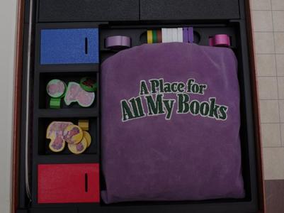 A Place For All My Books Deluxe board game insert