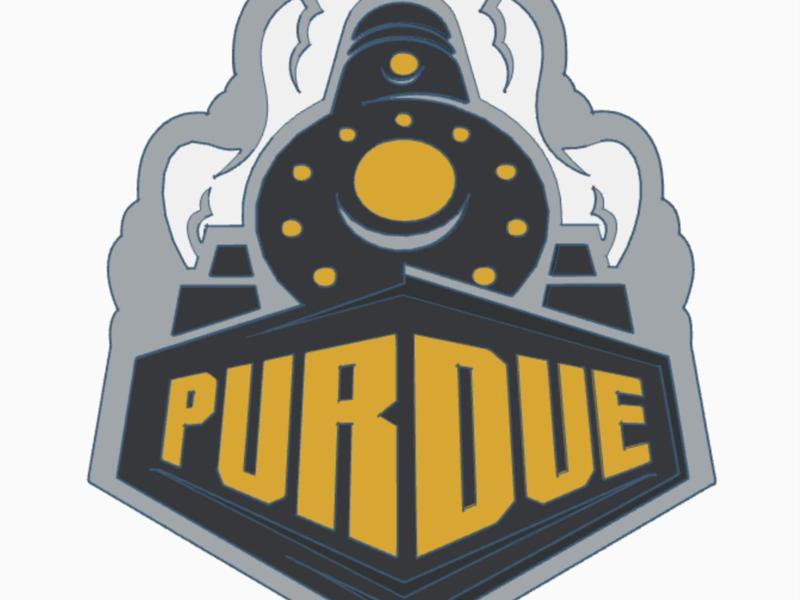 Purdue Boilermaker Train  Boilermaker Express Logo