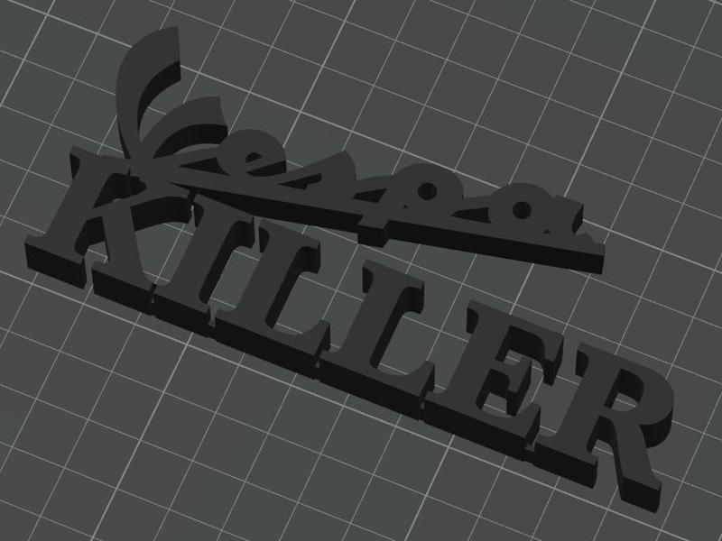 VespaKiller Lettering