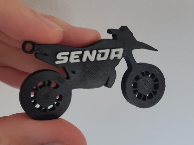 Derbi senda keychain