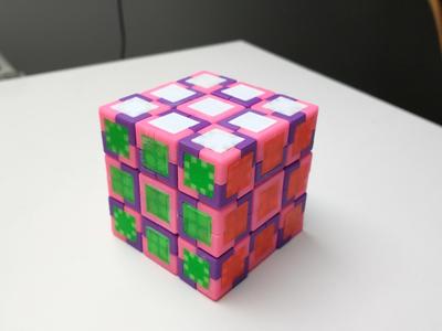 3x3x3x1 Physical 4D Rubik's Cube
