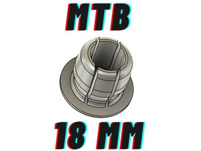 Handlebar caps 18mm MTB